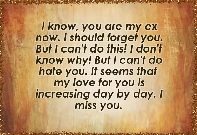 Short Message For Ex Girlfriend