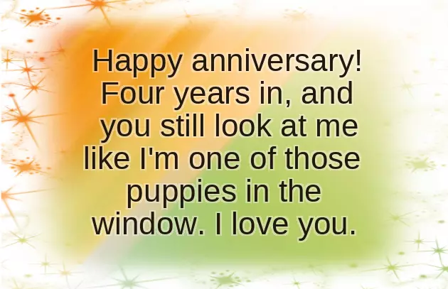 Four Year Anniversary Four Year Anniversary