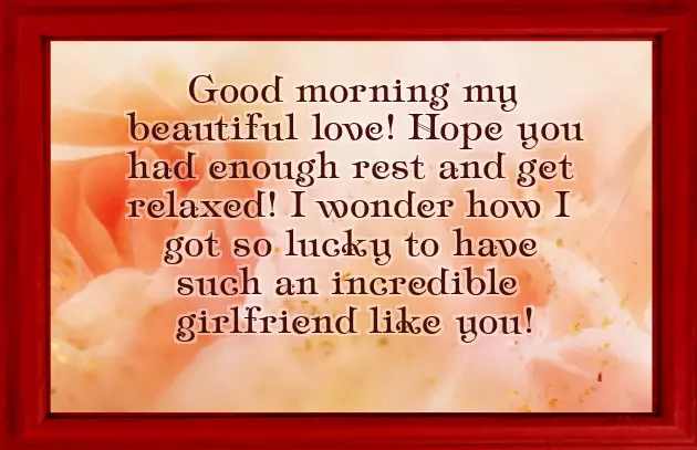 Special Morning Messages