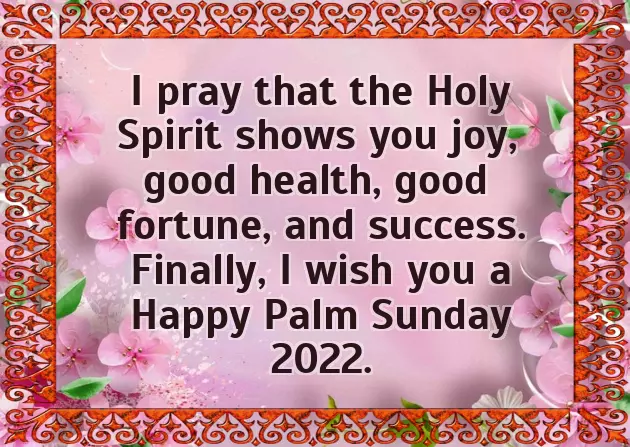 Palm Sunday Greetings
