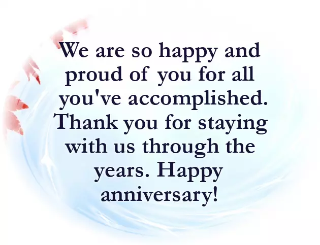 Work Anniversary Captions