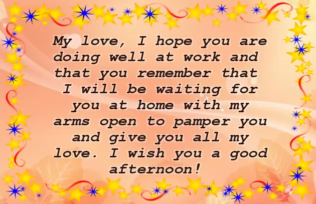 Good Afternoon Messages