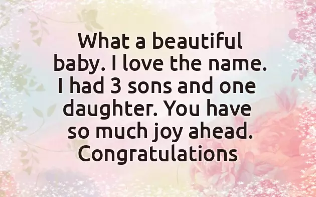 Congrats To The New Addition To The Family