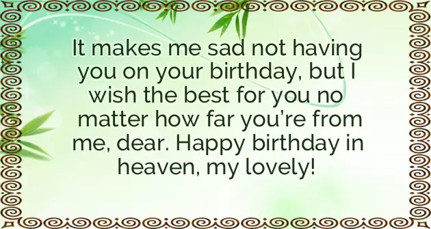 Happy Birthday In Heaven Niece