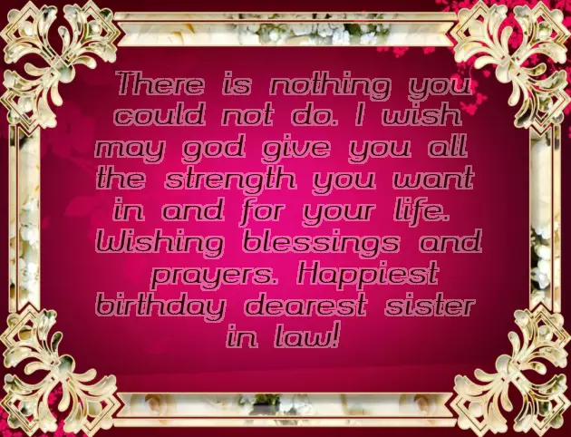 Birthday Wishes For Younger Sister In Law