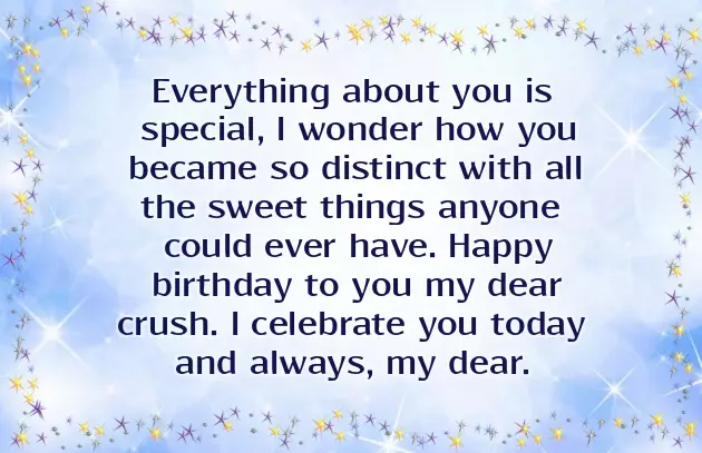 Best Birthday Wishes For A Crush