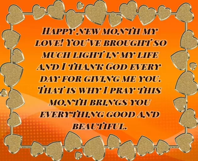 New Month Messages For Friends And Family