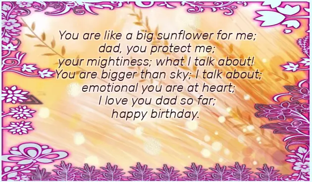 Birthday Wishes For Father