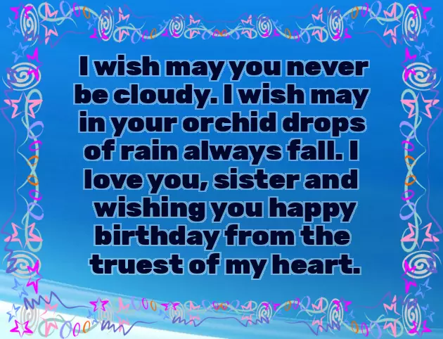 Birthday Wishes To Beloved Sister Birthday Wishes To Beloved Sister