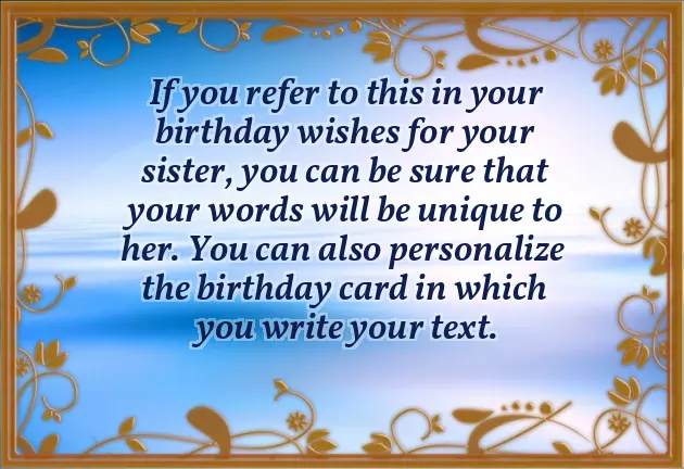 Happy Birthday Caption For Sister