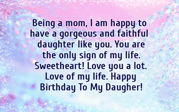 Happy Birthday Mom From Your Daughter Happy Birthday Mom From Your Daughter