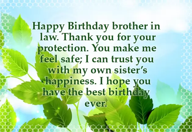 Birthday Wishes Brother In Law