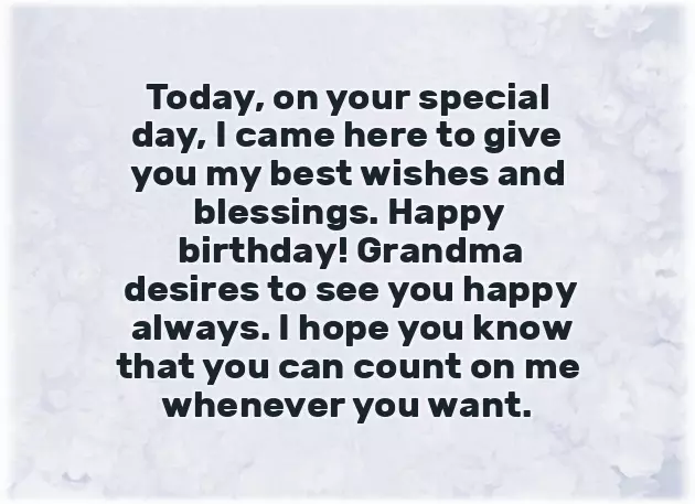 7Th Birthday Wishes For Granddaughter