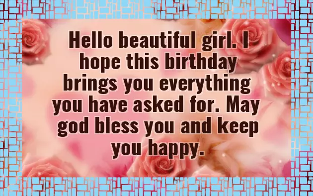 Happy Birthday Wishes For A Close Female Friend