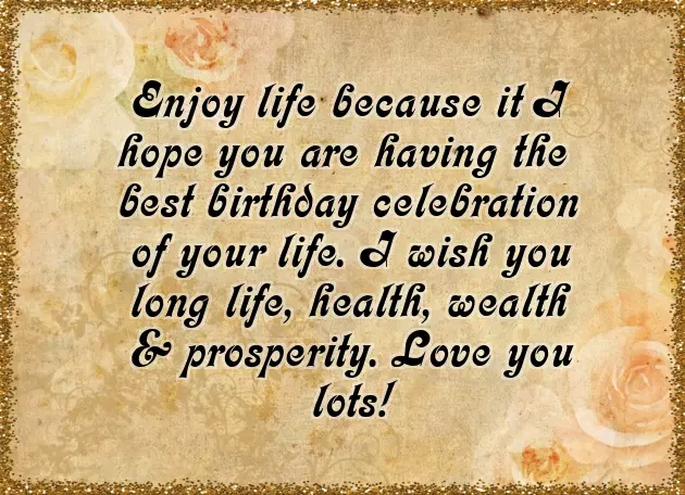 Birthday Wishes To First Born Daughter