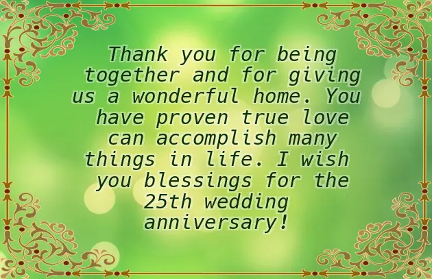 Happy 25Th Marriage Anniversary Happy 25Th Marriage Anniversary