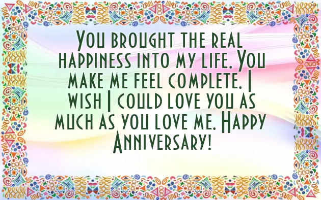 First Anniversary Quotes For Wife