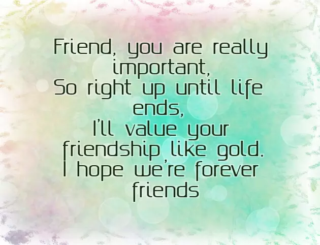 A Poem For Your Best Friend A Poem For Your Best Friend