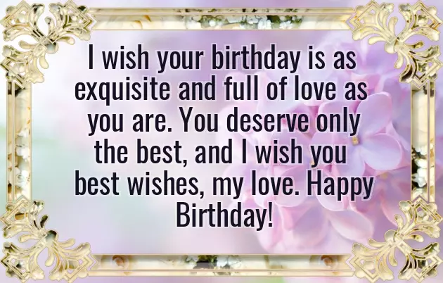 Birthday Text To Lover Birthday Text To Lover