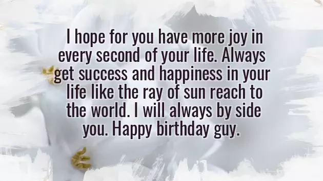 Happy Birthday Quotes For Men