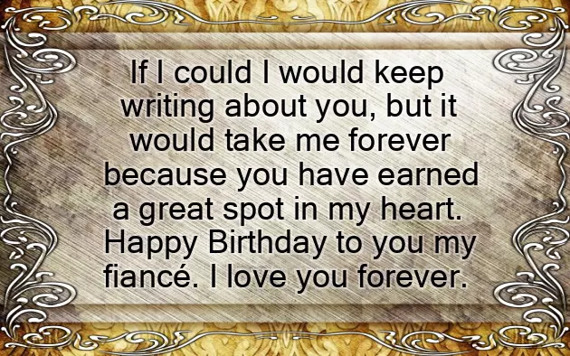 Happy Birthday Fiance Happy Birthday Fiance