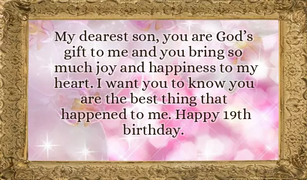Happy 19Th Birthday To My Son Happy 19Th Birthday To My Son