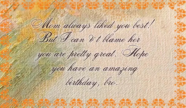 Big Brother Quotes Birthday Big Brother Quotes Birthday