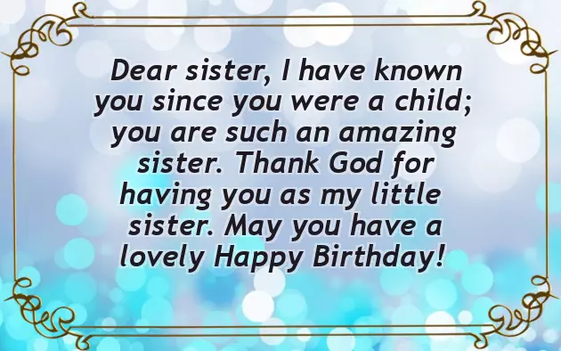 Birthday Wishes In English For Sister Birthday Wishes In English For Sister