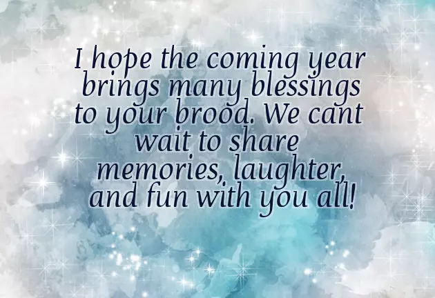 We Wish A Happy New Year