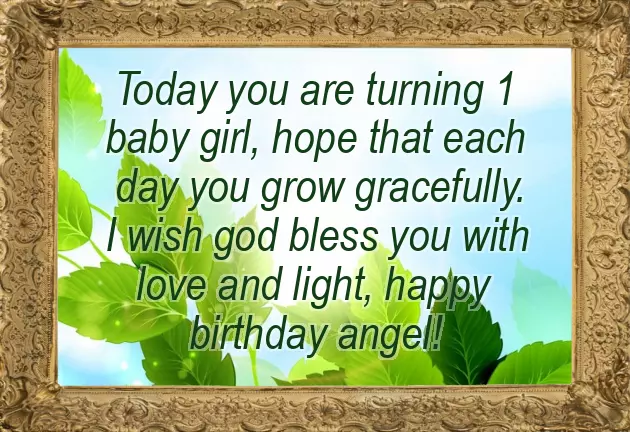 Happy First Month Birthday