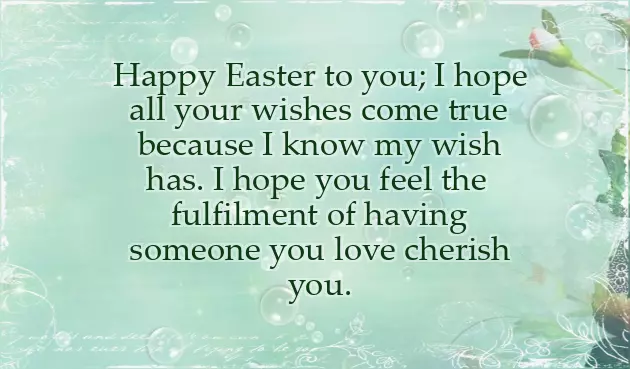 Happy Easter For Girlfriend