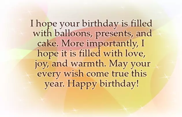 Birthday Wish For A Beautiful Girl