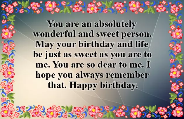 Happy Birthday Text To A Crush