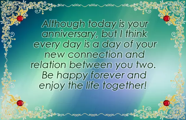 Wish Mom Dad Happy Anniversary