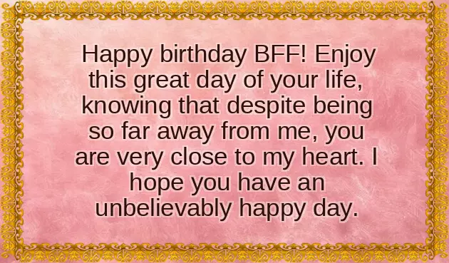 Birthday Wish To Besti Birthday Wish To Besti