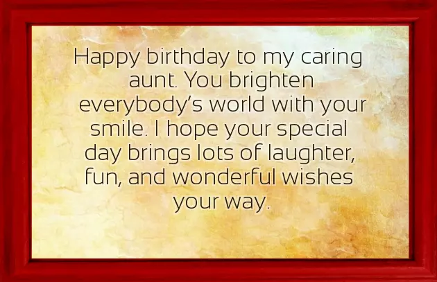 Happy Birthday Wishes From Aunt To Niece