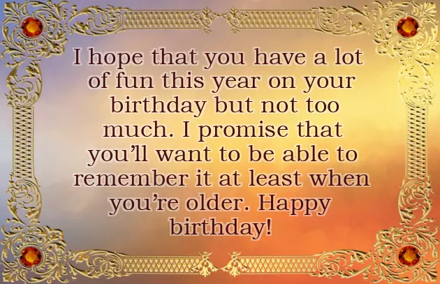 Happy Birthday First Son