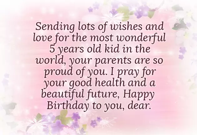 Granddaughter 5Th Birthday Wishes