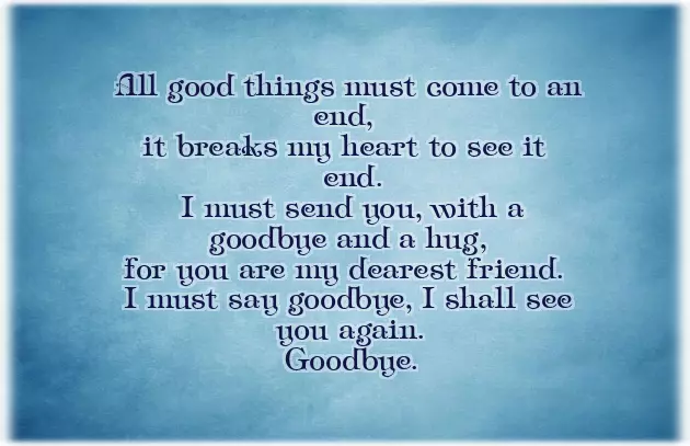 Thank You Poems For Friends