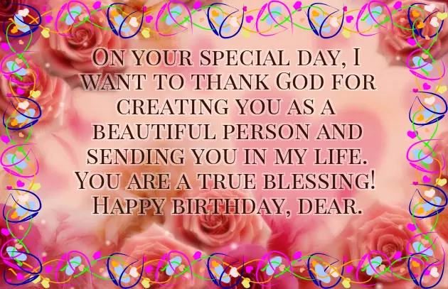 Happy Birthday To Faith