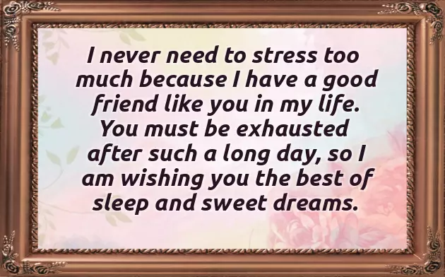 Good Night To Your Friend