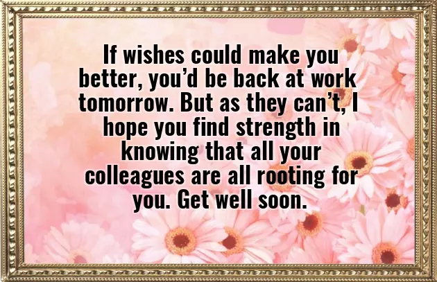 Speedy Recovery Wishes