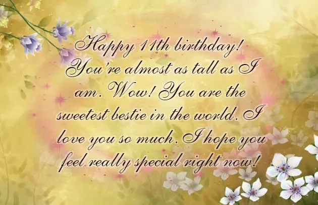 Birthday Wishes For Niece Turning 11 Birthday Wishes For Niece Turning 11