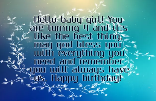 Birthday Wishes To A Kid Girl Birthday Wishes To A Kid Girl