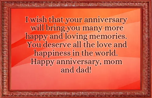 Happy Anniversary Mum Dad Happy Anniversary Mum Dad