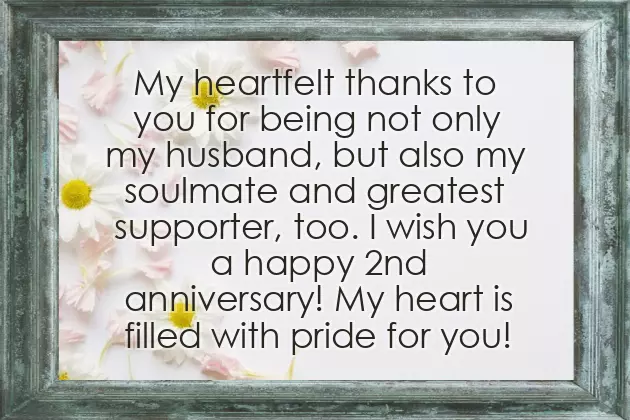 2Nd Love Anniversary Wishes For Boyfriend