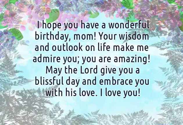 Happy Birthday To Your Beautiful Mom