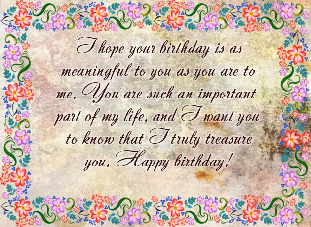 Best Wishes To Sister For Birthday