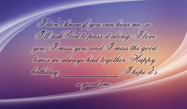 Happy Birthday Special Person