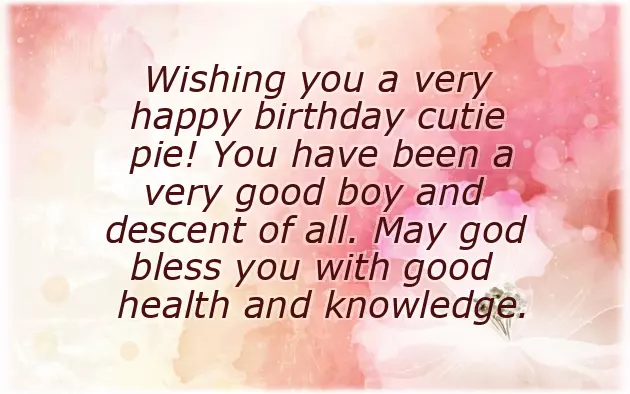 Best Wishes For Baby Boy Birthday